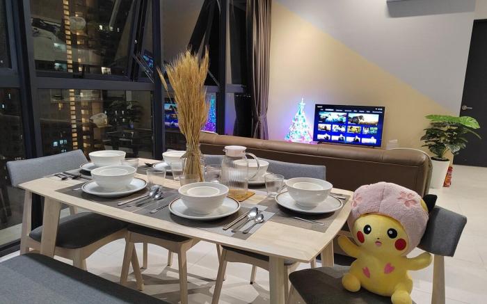 Urban Suites Jelutong ASC CC03 NEW SeaView 3BR10P 
