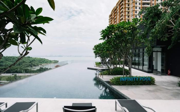 Urban Suites Jelutong ASC CC03 NEW SeaView 3BR10P 