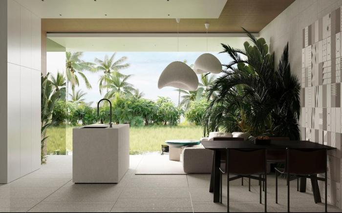 Private Pool Green Flow Villa 2 in Ubud