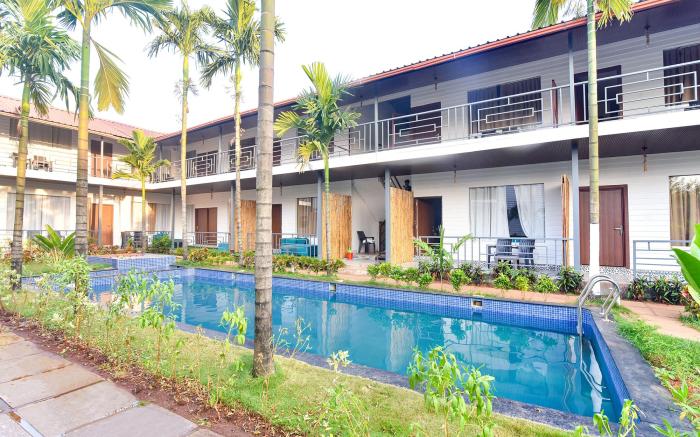 Fabhotel morjim bliss, 500 mtrs From Morjim beach