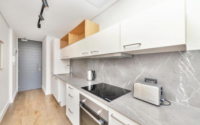 Studio with large balcony
