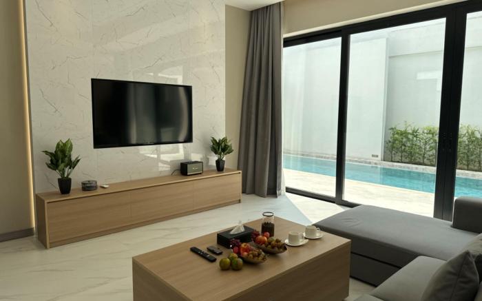 A打高尔夫球的高端私人家庭三卧别墅(可提供早餐）