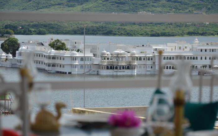 The Red Pier by Downtown Udaipur