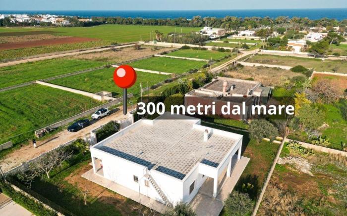 Villa a 300mt dalla spiaggia, parcheggio privato