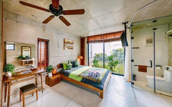 Brutalism Pool Villa - 4 BR - 3 mins to the Beach