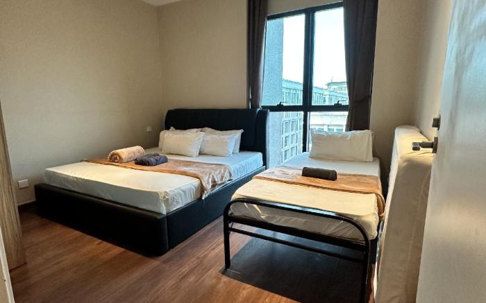 L Homestay Soho Kk City Centre 4Pax | WI-FI | Pool