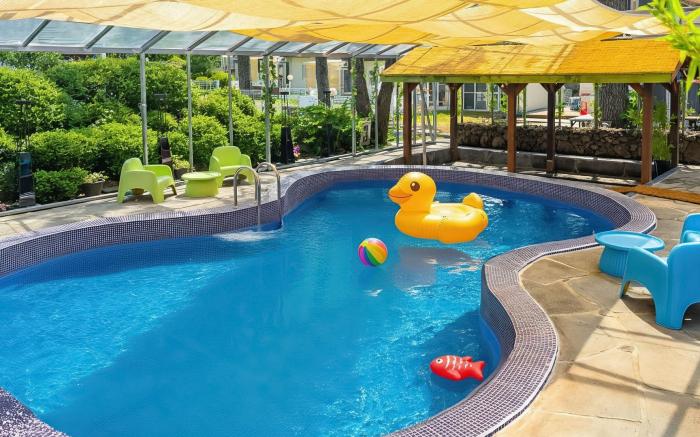 Jeju Dangdangi Dog Pension Black