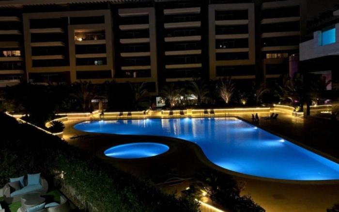 Deluxe  Furnished Apartment  ocean blue compound 