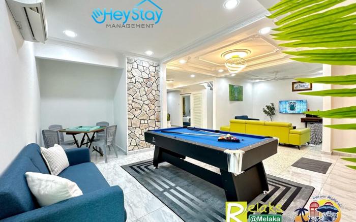Klebang 4B3B21Pax PooltableKaraoK Jacuzzi TownArea
