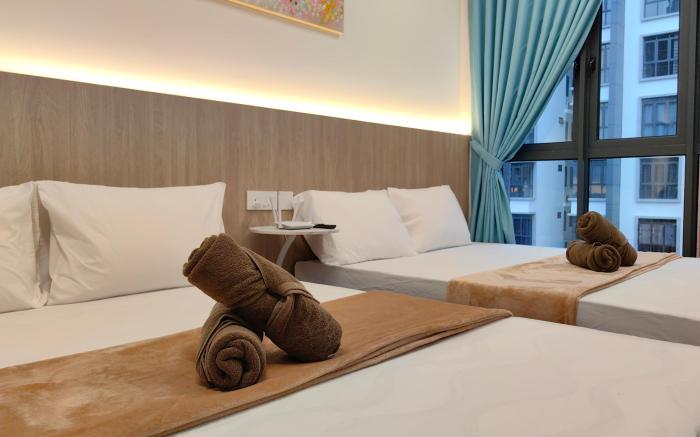Near Airport Luxury Room K Avenue Hotel Type 4 Pax