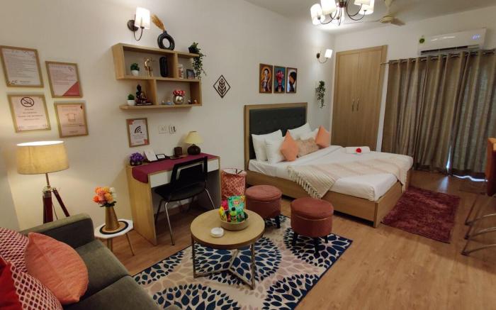 Sojourn stays- Vibey studio apartment.