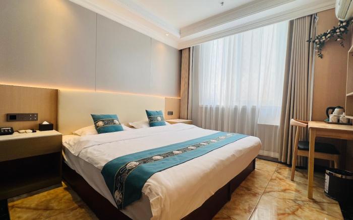Baihe Business Hotel-Rocket Wanyuan Subway Station Branch