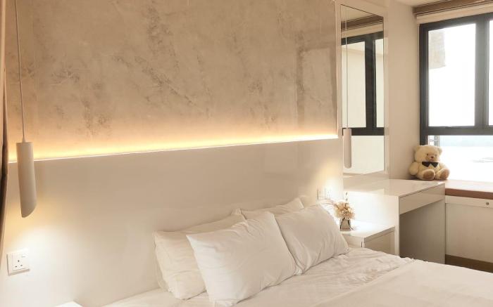 Luxury Sea View Suite, 3 Rooms, 2 Bathrooms, Suitable for Families of 5-10, Jinhaiwan @ Danga Bay