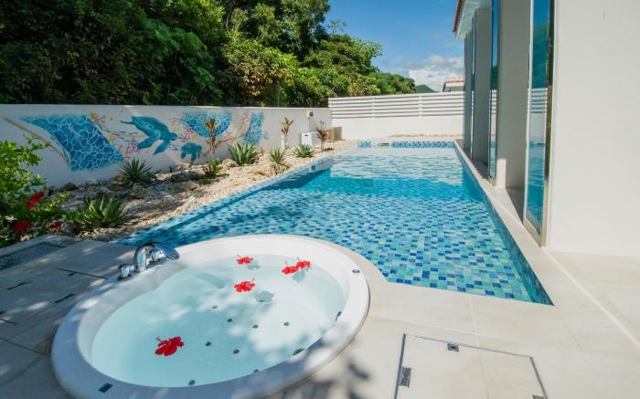 pool villa Sanrriott Okinawa Motobu