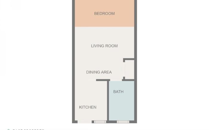 Hollywood Large Studio Close to Beach & Casino LB3