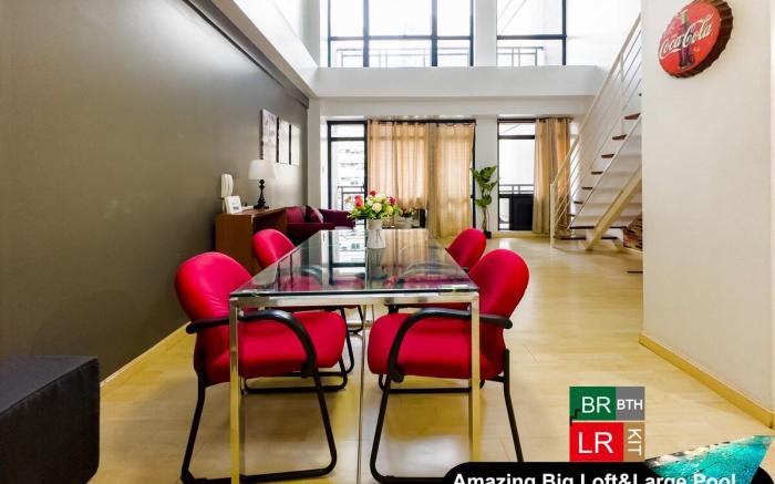 Amazing Loft big 1BR Romantic Gramercy Makati 2224