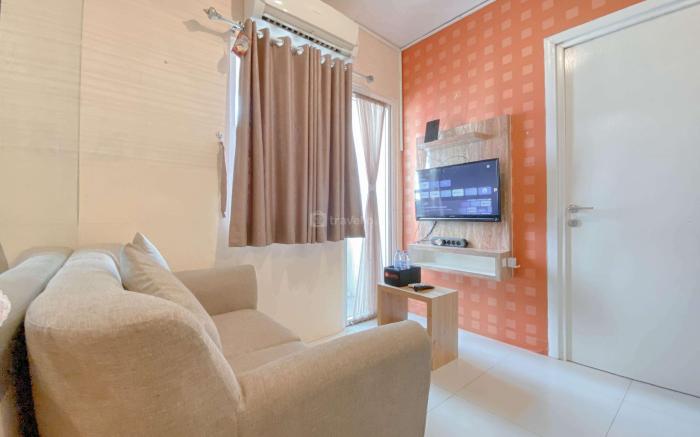 Living Cozy 2BR Green Pramuka City Apt By Travelio
