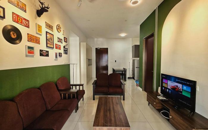 Danga Bay，Retro Style Beachfront Condo near JB CIQ