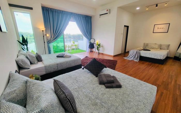 Lake View House 14pax Pool Table | BBq | Mahjong