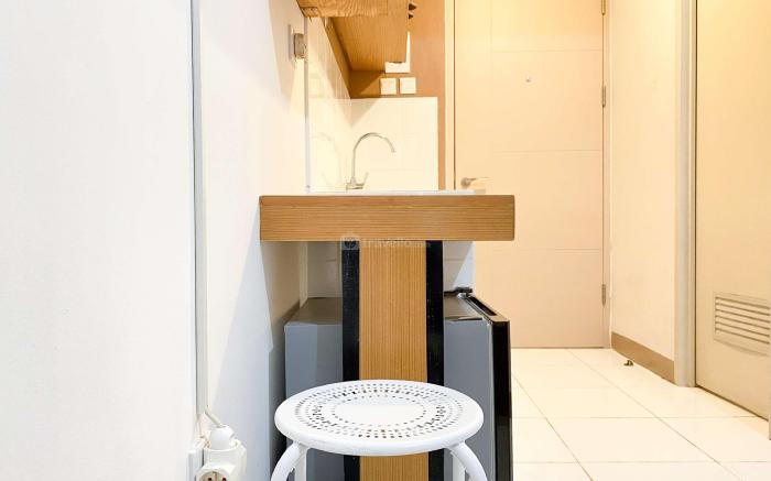 The Cozy Studio Tokyo Riverside PIK 2 By Travelio