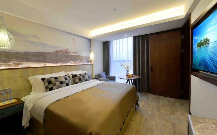 MEHOOD Elegant Hotel Xi'an Qujiang Big Wild Goose Pagoda Datang Evernight City