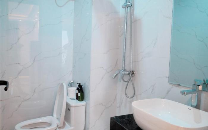 Studio có bếp, ban công, máy chiếu Cầu Giấy V3-5
