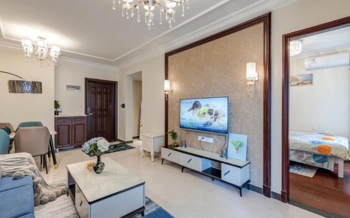 Da Mei Xi'an Two Bedroom One Living Room Apartment