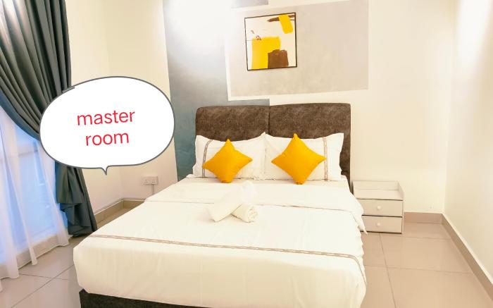 A11103 kulai ioiMall apt 3BR 8pax near Jpo/Airport