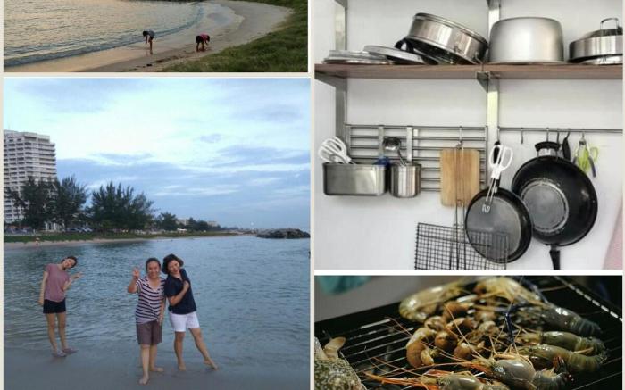 ChomTawan Banrublom pool villa house, rayong beach
