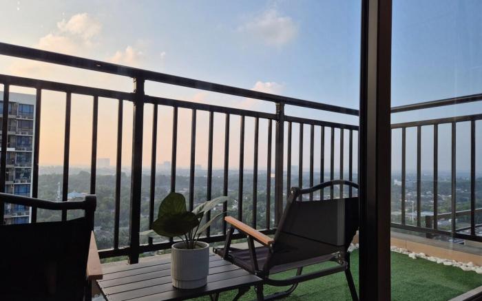 [2 Rooms unit w Balcony & Spectacular view] -4 pax