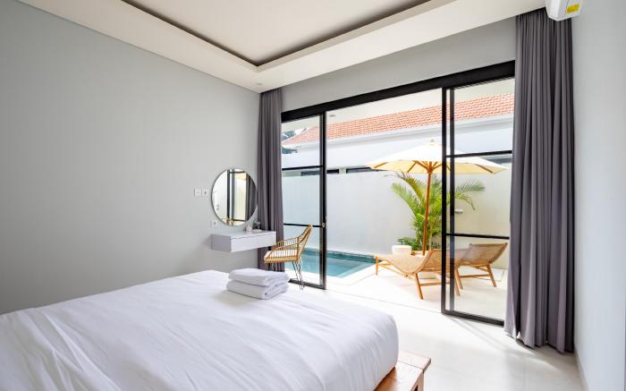Letto 1-Canggu Center few minutes! 2BRVilla + PS5!