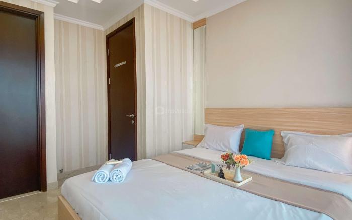 Good Relaxing 2BR at Menteng Park Apt By Travelio