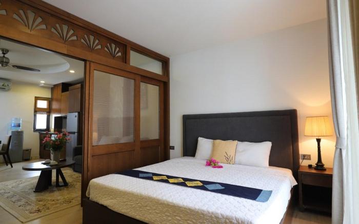 Rose Boutique/1BR/HoanKiem/bathtub/peaceful/secure