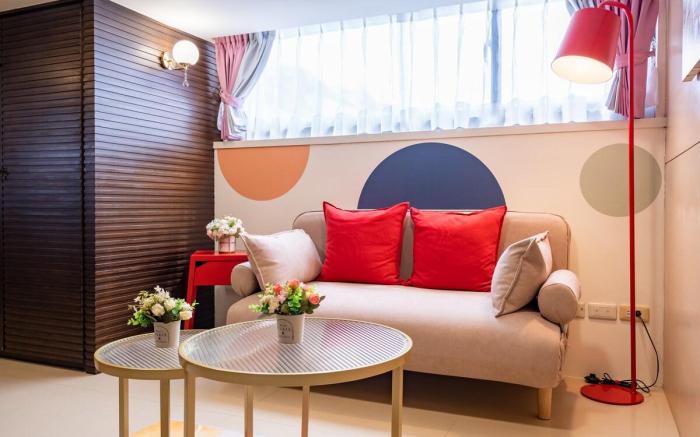 1BR Apartment with Lift near Ximen MRT, Ximen District, Independent Bathroom