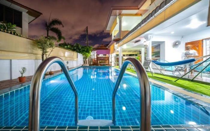 Jomtien Lovely villa,5BR,BBQ,Snooker