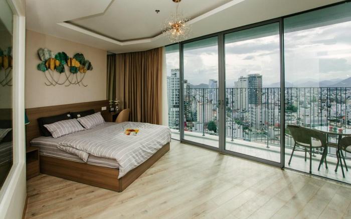 Nha Trang central 1 bedroom  Studio city view