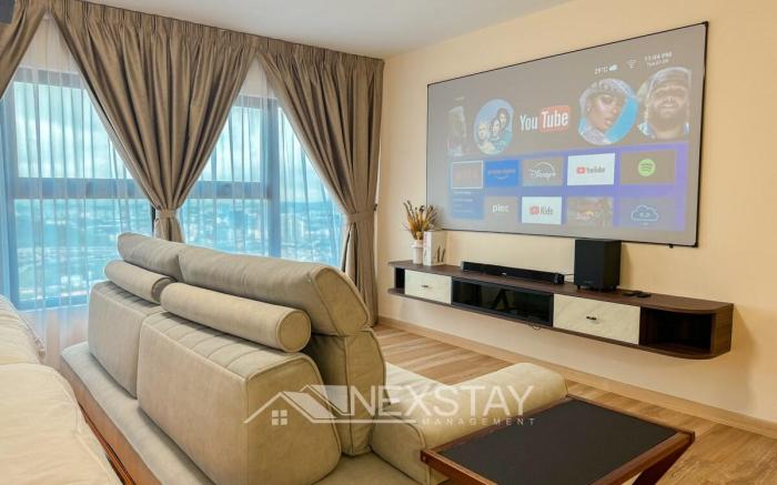 Camping Gather Relaxing Loft Projector Living Room