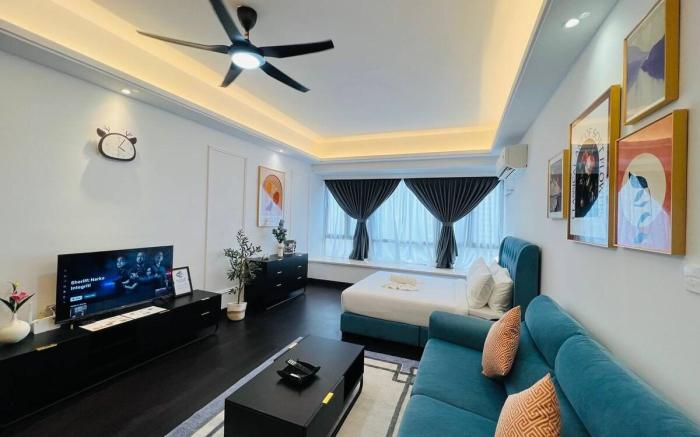 Sierra Studio unit at R&F Seine Region by ANJU