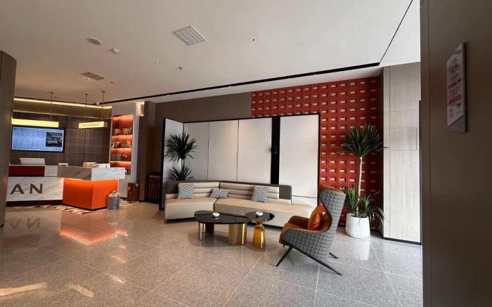 Borrman Hotel Shijiazhuang the MIXC Jiefang Square Metro Station