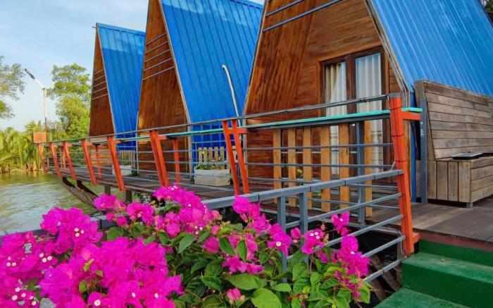 Cồn Phụng Resort Mekong - Nature Escape with Free Boat Shuttle & Fishing