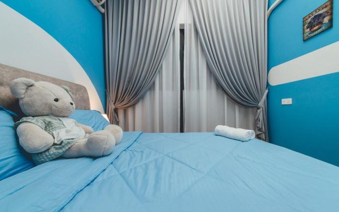 DangaBay Family PlayfulStay 2BR KidsCorner Balcony