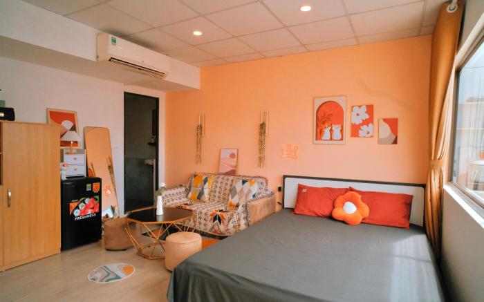 Studio ban công view chilll Quan Hoa Cầu Giấy V7