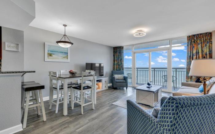 Ocean View 1BR Condo with Private Balcony