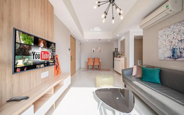 Masteri Thao Dien Apartment, center, cozy, lively