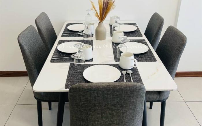 K Avenue Greyish (2bedrooms) @ Vkm Staycation