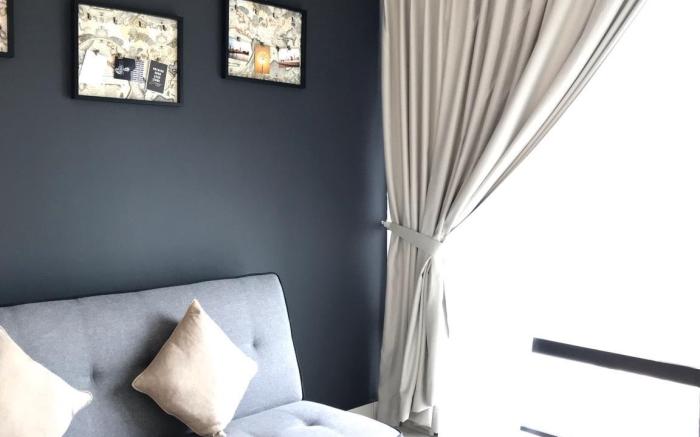 Mosaic SouthKey High Floor 2BR 2-6pax Midvalley Jb