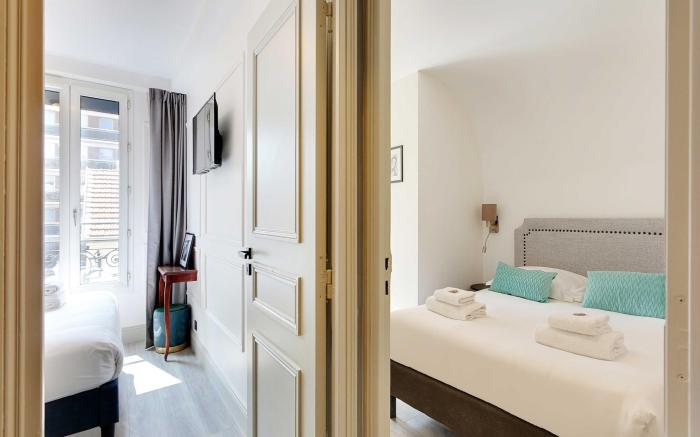 Modern apartment with balcony - 2BR6P- Roquette
