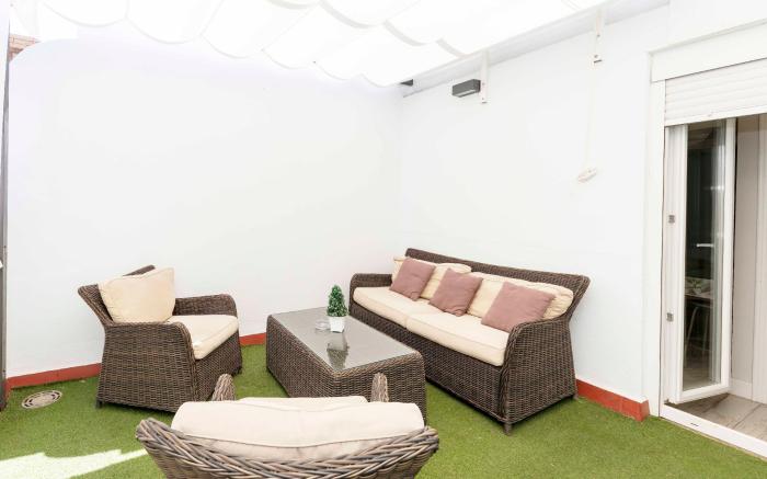 Ático de un dormitorio con terraza, Recaredo 7