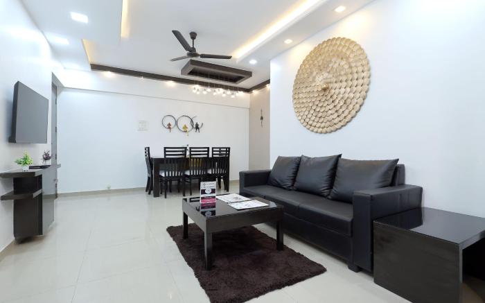 Medical Stay in Powai: 3 BHK with Chef & Laundry
