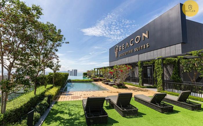 【Seaview】Infinity Pool •Town •EasyAccess 201